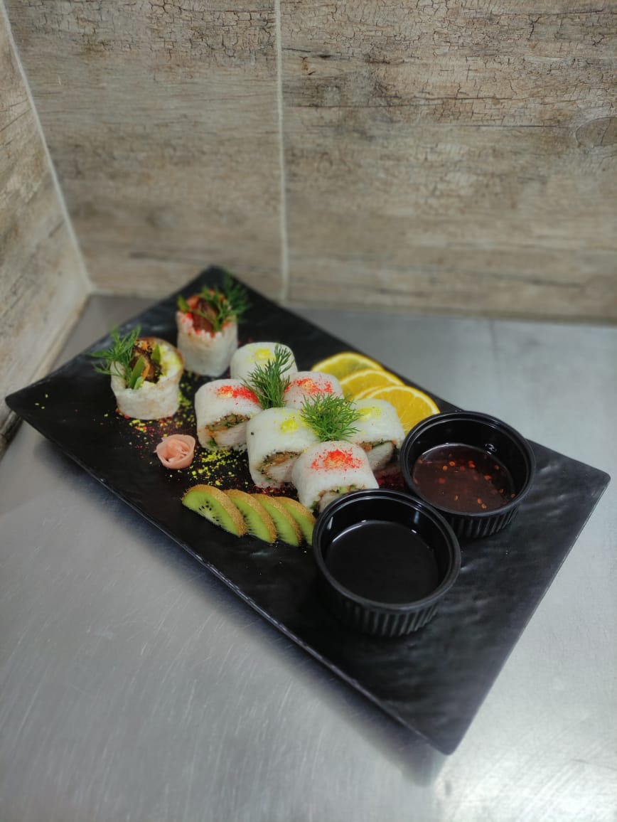 رایس شریمپ تمپورا رول